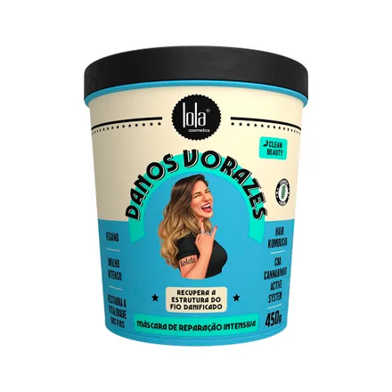 Mascarilla Capilar Lola Danos Vorazes Reparacion Intensiva 450 Gr