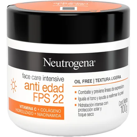 Facial Neutrogena Anti Idade Fps 22