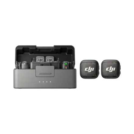 Microfone Mic 3 Charging Case 2 Tx 1 Rx