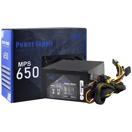 Fuente Alimentacion Pc Mtek Mps 650 Atx Bivolt
