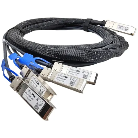 Mikrotik Qsfp Plus Xq Xs Cabo Divisor 3M 28 100g 40g