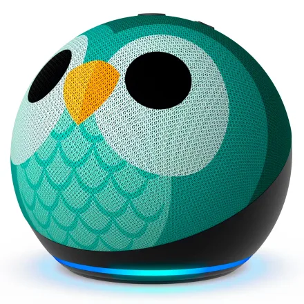 Amazon Echo Dot Alexa 5 Kids Owl