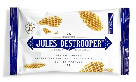 Jules Destrooper Snack Butter Waffles On Go 33g