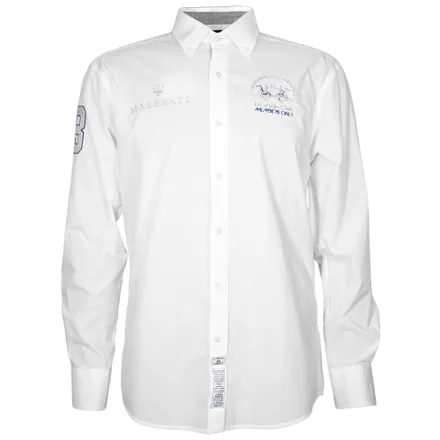 Camisa La Martina Masculino Eq Kmcm 60 03 Maserati