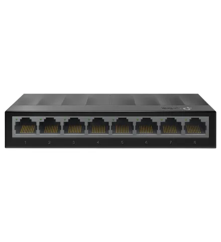 Hub Switch 08P 100 1000 Plastic Case