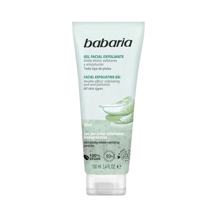 Gel Exfoliante Babaria Aloe Vera 100ml