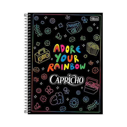 Cuaderno Universitario Tilibra Capricho Fit Hojas Surtido 1 Pieza 256GB