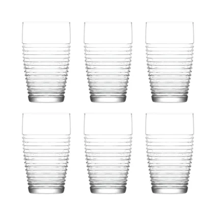 Set Vasos Lav Rio 6 Piezas 510ml