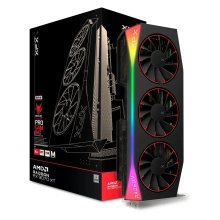 Placa Video Xfx Mercury Oc Magnetic Air Radeon Rx Gddr 6