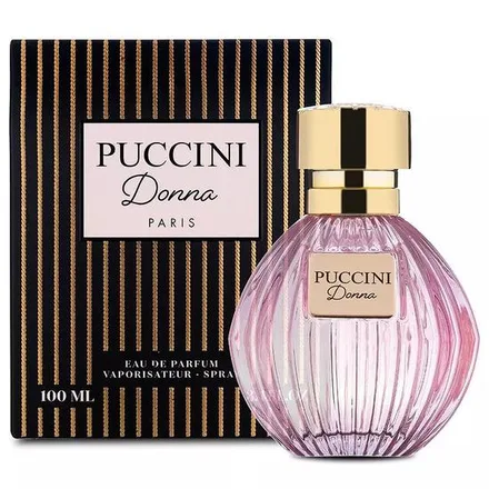 Perfume Puccini Donna Black Eau Parfum Feminino 100ml