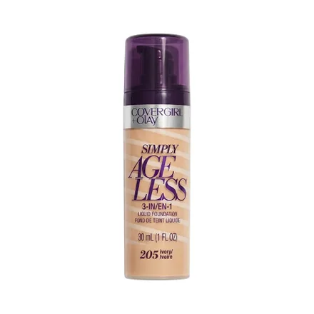 Base Covergirl Olay Simply Ageless 3 In 1 205 Ivory 30ml