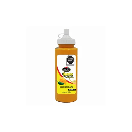 Salsa Zaaschila Queso Jalapeno 265g