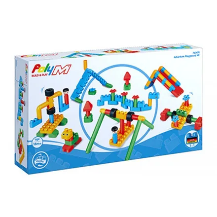 BLOQUES POLYM ADVENTURE PLAYGROUND KIT 760011