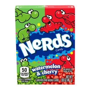 Bala Wonka Nerds Melancia Cereja 46g