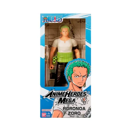 Figura One Piece Anime Heroes Mega Poronoa Zoro 38332