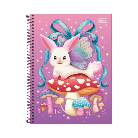 Cuaderno Universitario Tilibra Bunnyfly 160 Hojas Surtido 1 Pieza