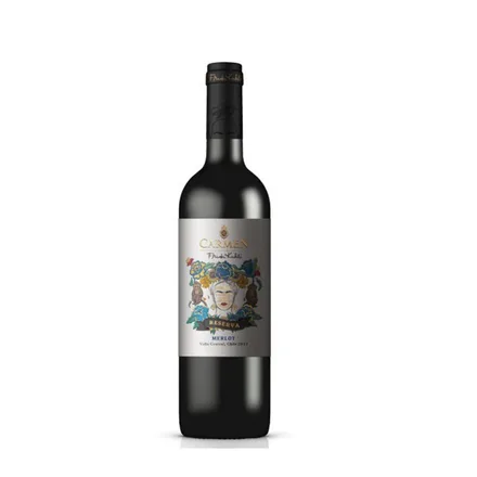 Vino Carmen Frida Kahlo Reserva Merlot 750ml