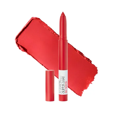 Lapiz Labial Maybelline Superstay Ink Crayon 45 Hustle In Heels Gr