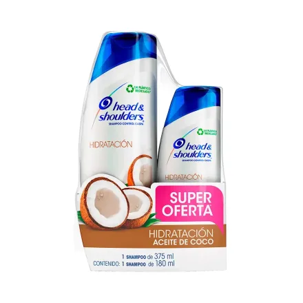 Shampoo Head Shoulders Hidrataci 180ml 375ml