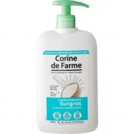 Corine Crema Ducha Sugras Extracto Coco 750ml