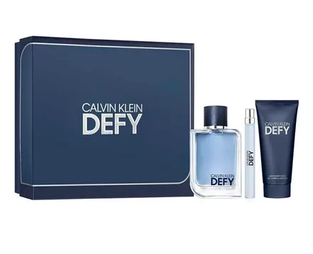Ck Calvin Klein Defy Masculino Eau Toilette Plus Shower Gel 100ml 10ml
