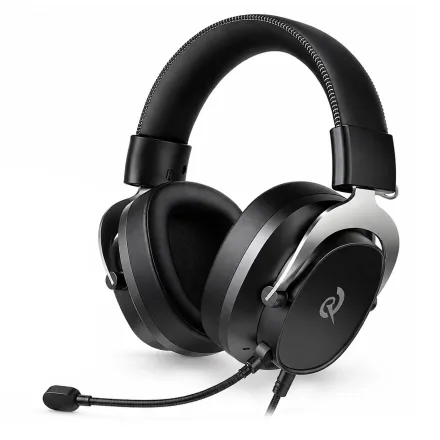 Headset Gamer QCY Heroad VT200 Pro BH25H8GMA USB - Preto e Cinza