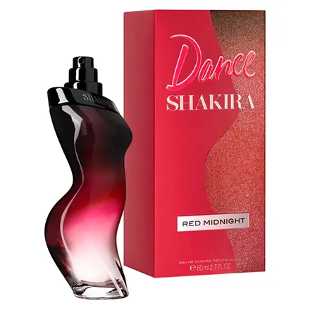 Perfume Shakira Dance Red Midnight Eau Toilette Feminino 80ml