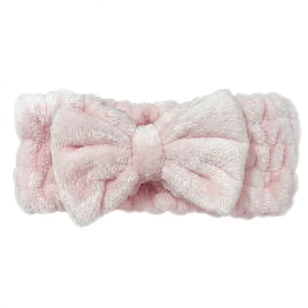 Diademas Cala Plush Big Bow Headband Pink
