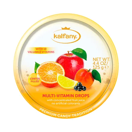 Caramelo Kalfany Multi Vitamin 125 Gr