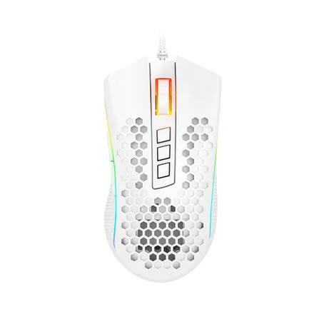 Mouse Gamer Redragon M988 W Rgb Storm Elite Usb Blanco