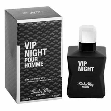 Perfume Shirley May Deluxe Vip Night Eau Toilette Masculino 100ml