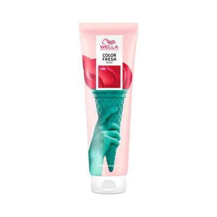 Mascarilla Capilar Wella Color Fresh Red 150ml