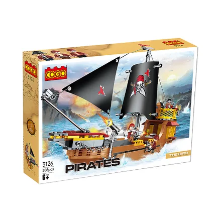 Juguete Construccion Cogo Pirates 3126 Bird 308 Piezas