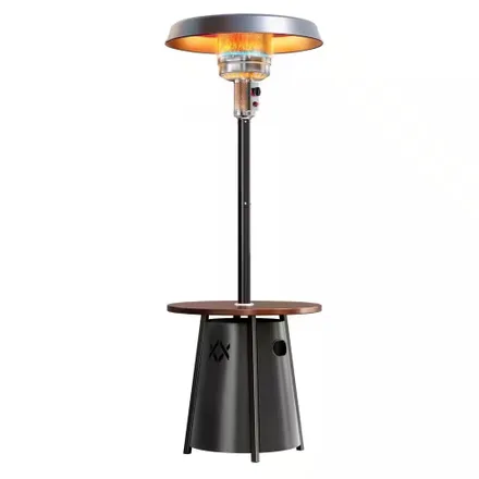 Estufa Pamapic PH-SLBG 1500W 110V Negro