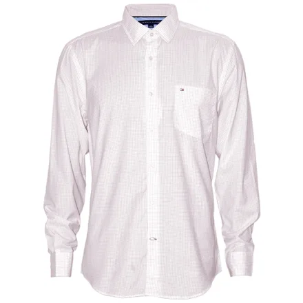 Camisa Tommy Hilfiger Masculino 612 Bordo Xadrez