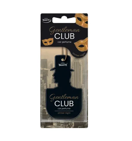 TASOTTI AROMATIZANTE P/AUTO GENTLEMAN CLUB AMBER NIGHT
