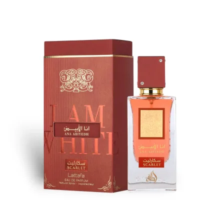 Lattafa Perfume Ana Abiyedh Scarlet Am White Eau Parfum 60ml