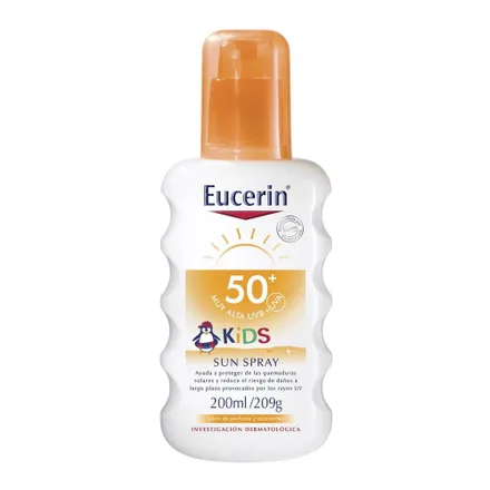 Cosmetico Eucerin Sun Spray Kids Fps 50 Plus 200ml