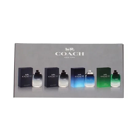 COACH MASCULINO KIT MINIATURAS EAU DE TOILETTE 4.5ML FOR MEN+BLUE+GREEN