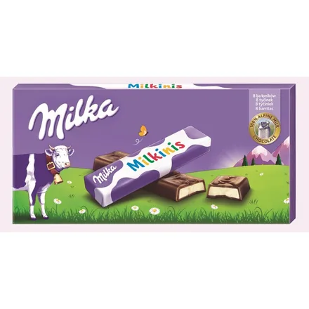 CHOCOLATE MILKA MILKINIS 87.5GR