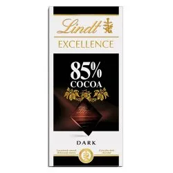 Barra Chocolate Lindt Excellence Amargo 85 Cacao 100g