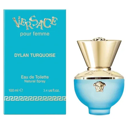 Perfume Versace Pour Femme Dylan Turquoise Edt Femenino 100ml