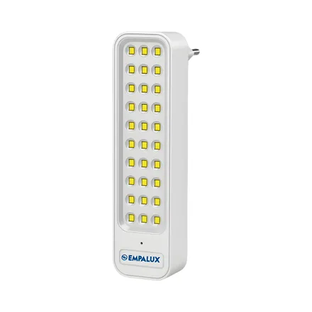 Luz Emergencia Empalux 6400 110 Lumenes Bivolt
