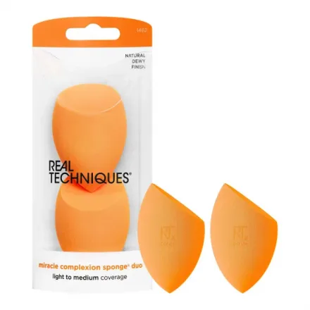 Real Techniques Set Esponja 2PCS Naranja 1462