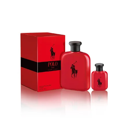 Polo Red Edt Plus 2 Piezas 125ml 15ml