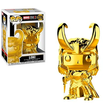 Funko Pop Chrome Marvel Loki 376