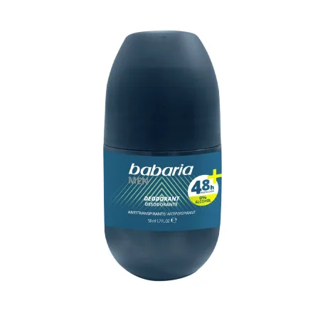 Babaria Desodorante 48H Plus 0 Alcohol Men 50ml