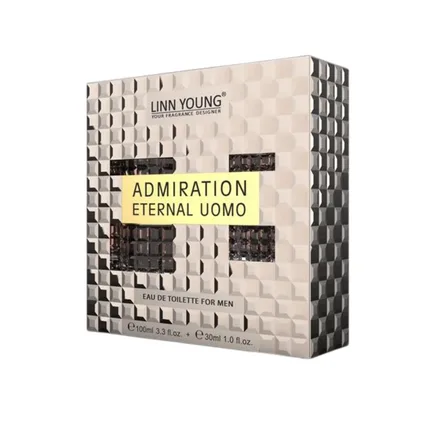 Linn Young Admiration Eternal Uomo Masculino Eau Toilette Plus 100ml 30ml