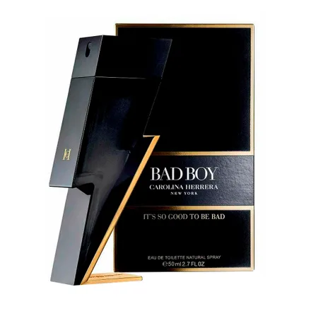 Perfume Carolina Herrera Bad Boy Eau Toilette 50ml
