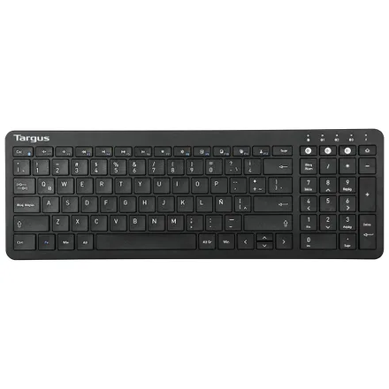 Teclado Bluetooth Antimicrobiano Targus AKB863ES Espanhol – Preto